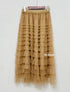 Mesh Frill Layer Tulle Skirts